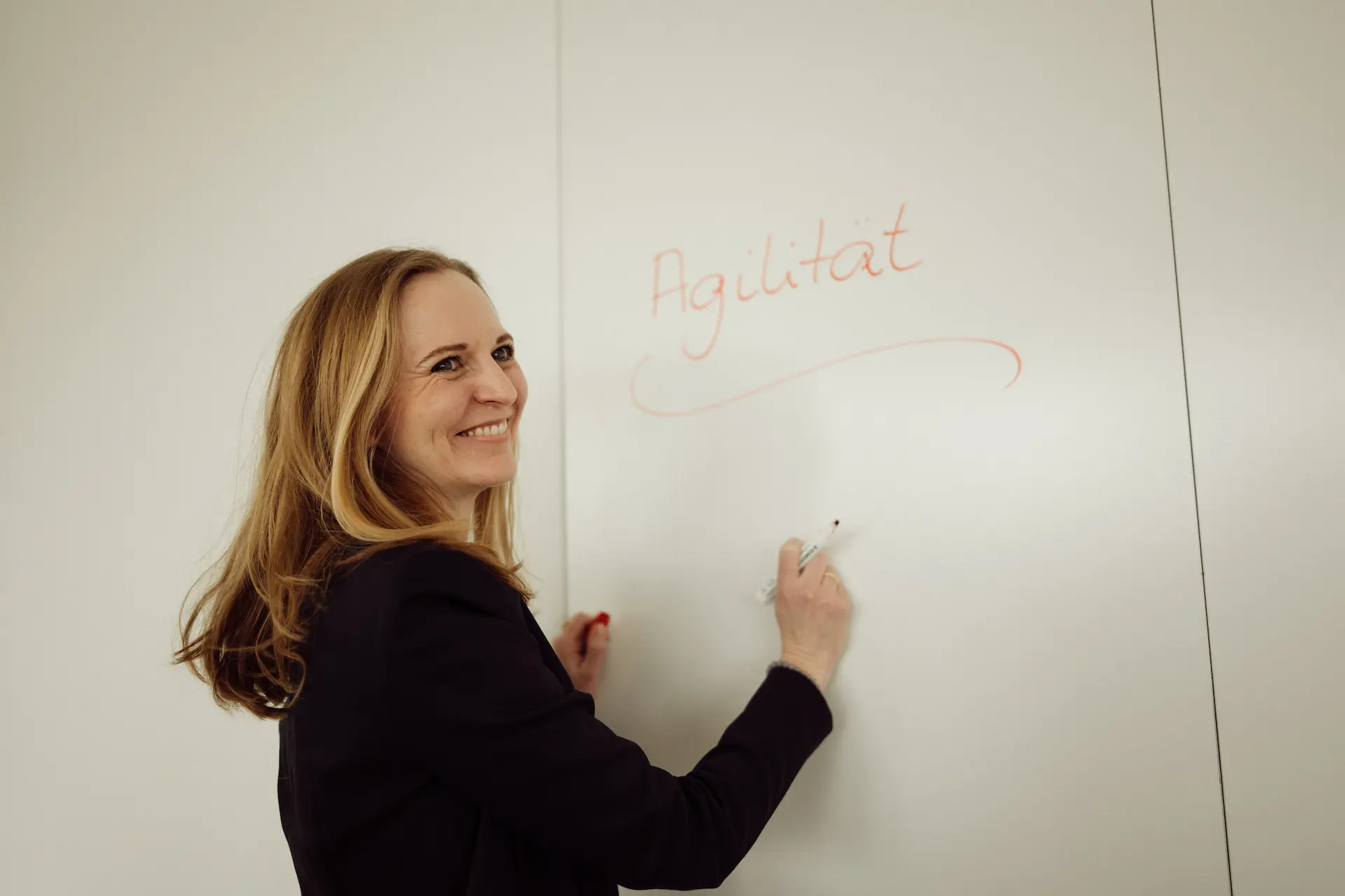 Julia Grewe schreibt Agilitaet